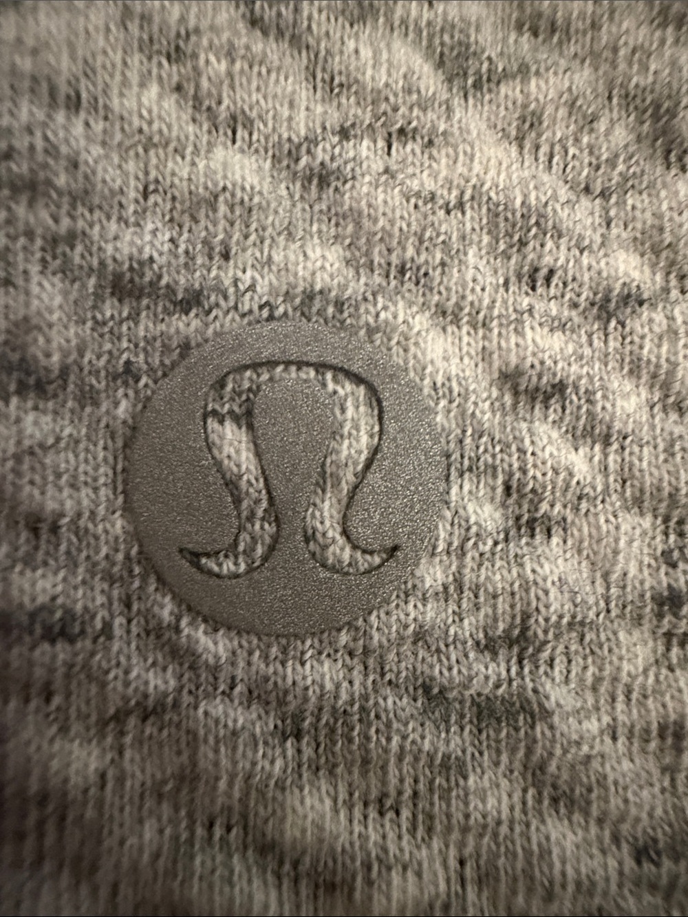 Women’s Lululemon Textired Hooded Pullover Sweatshirt - Light Gray - Picture 3 of 4